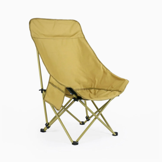 High-backrest-folding-chair
