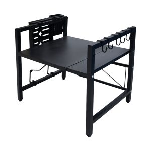 【Wholesale Customizable Microwave Stands ！】Reinforced Carbon Steel · Spacious Storage · 10-Year Factory Expertise