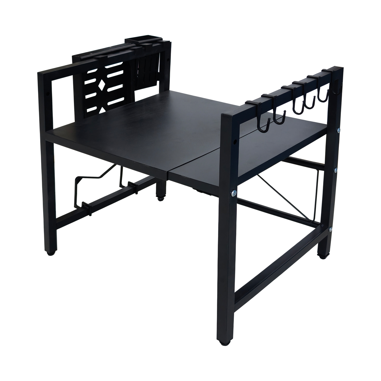 Kitchen-microwave-storage-rack