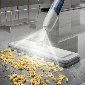【Multi-Function Spray Mop Wholesale】 – Hands-Free One-Touch Spray & Flat Design for Effortless Floor Cleaning!
