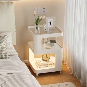 【Bedside Organizer Wholesale 】– Minimalist Style "Bedside Assistant" for Easy Nighttime Access!